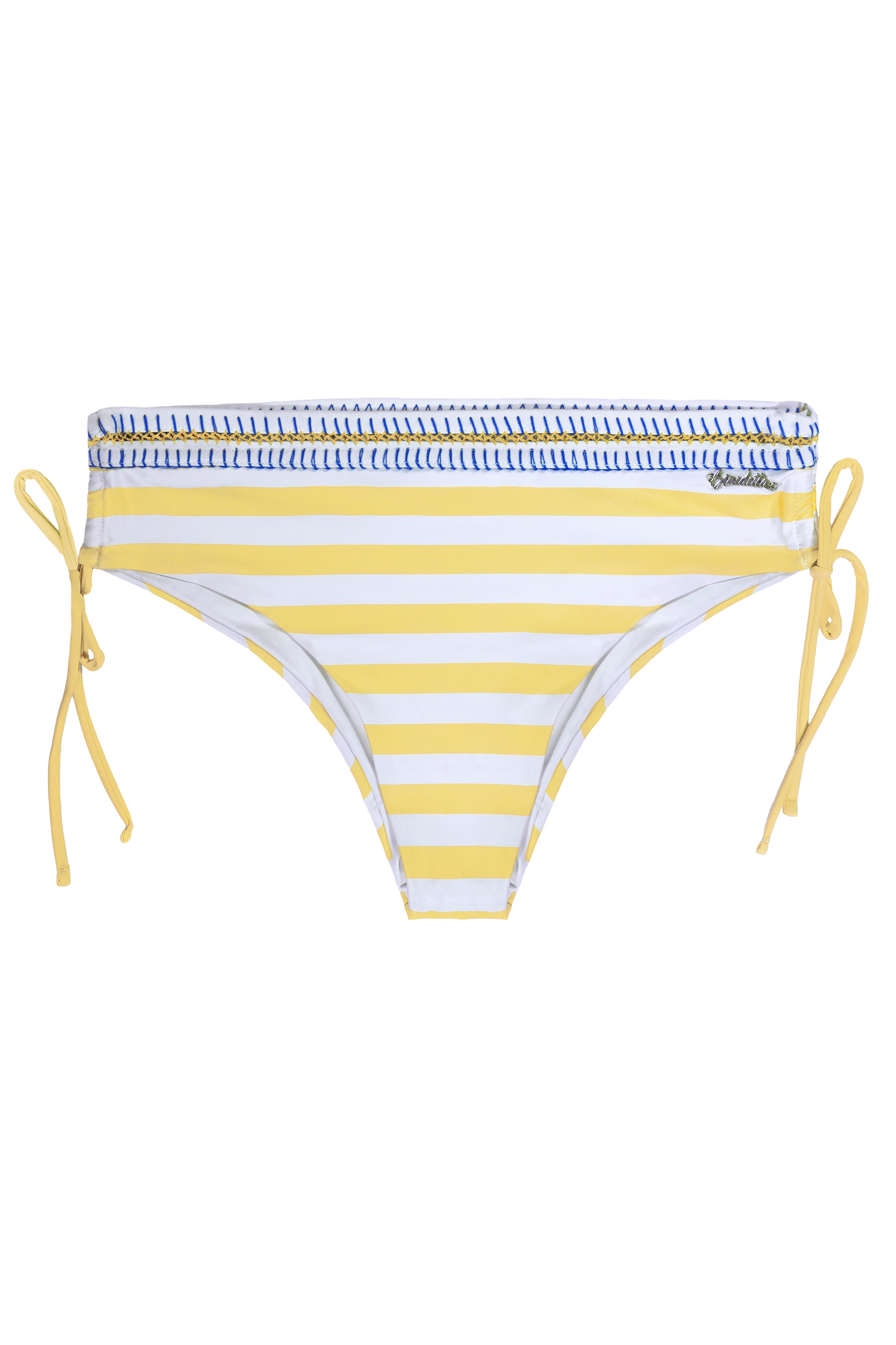 BAMBOLA BOTTOM GIALLO STRIPES