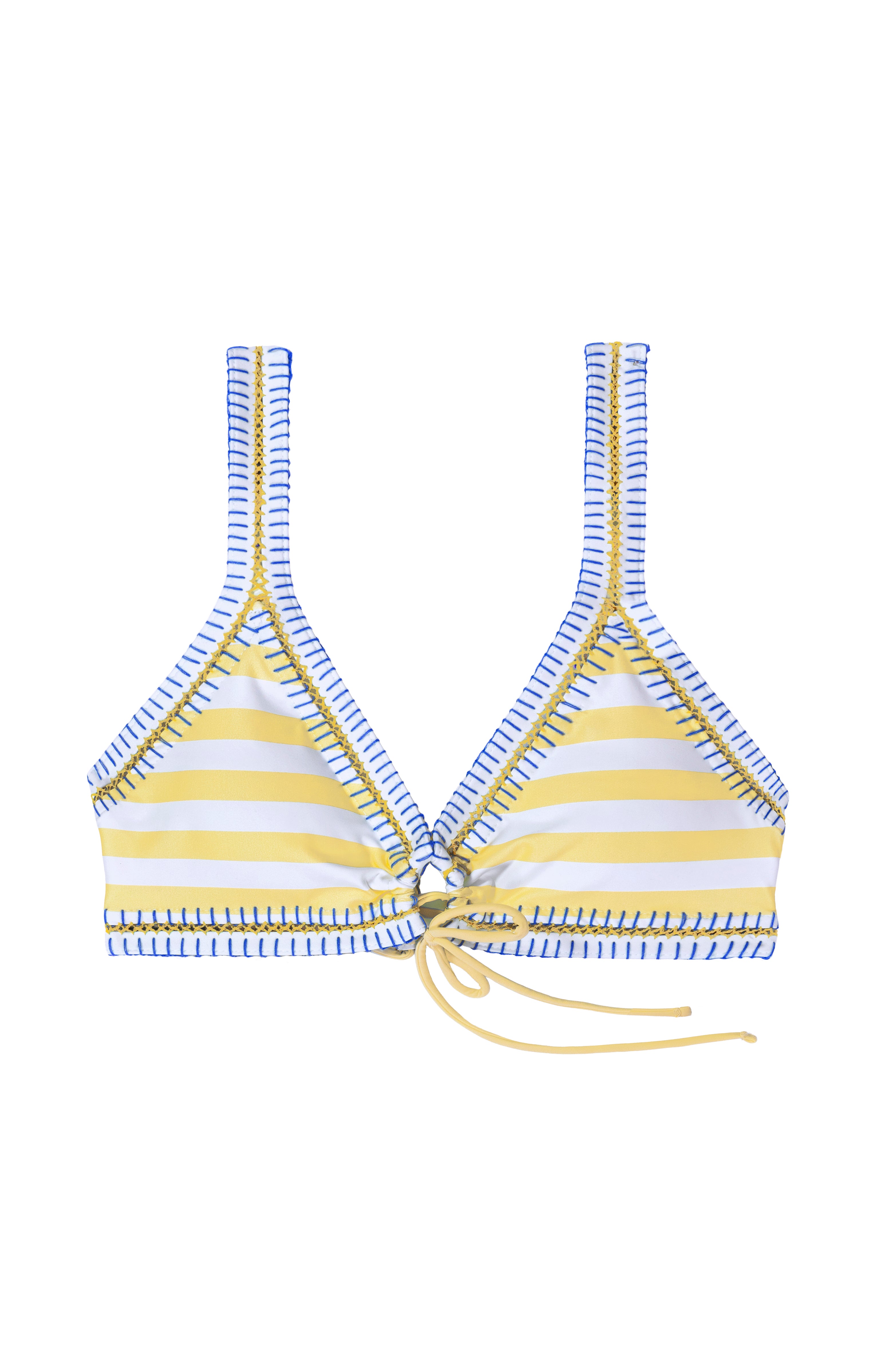 BAMBOLA TOP GIALLO STRIPES