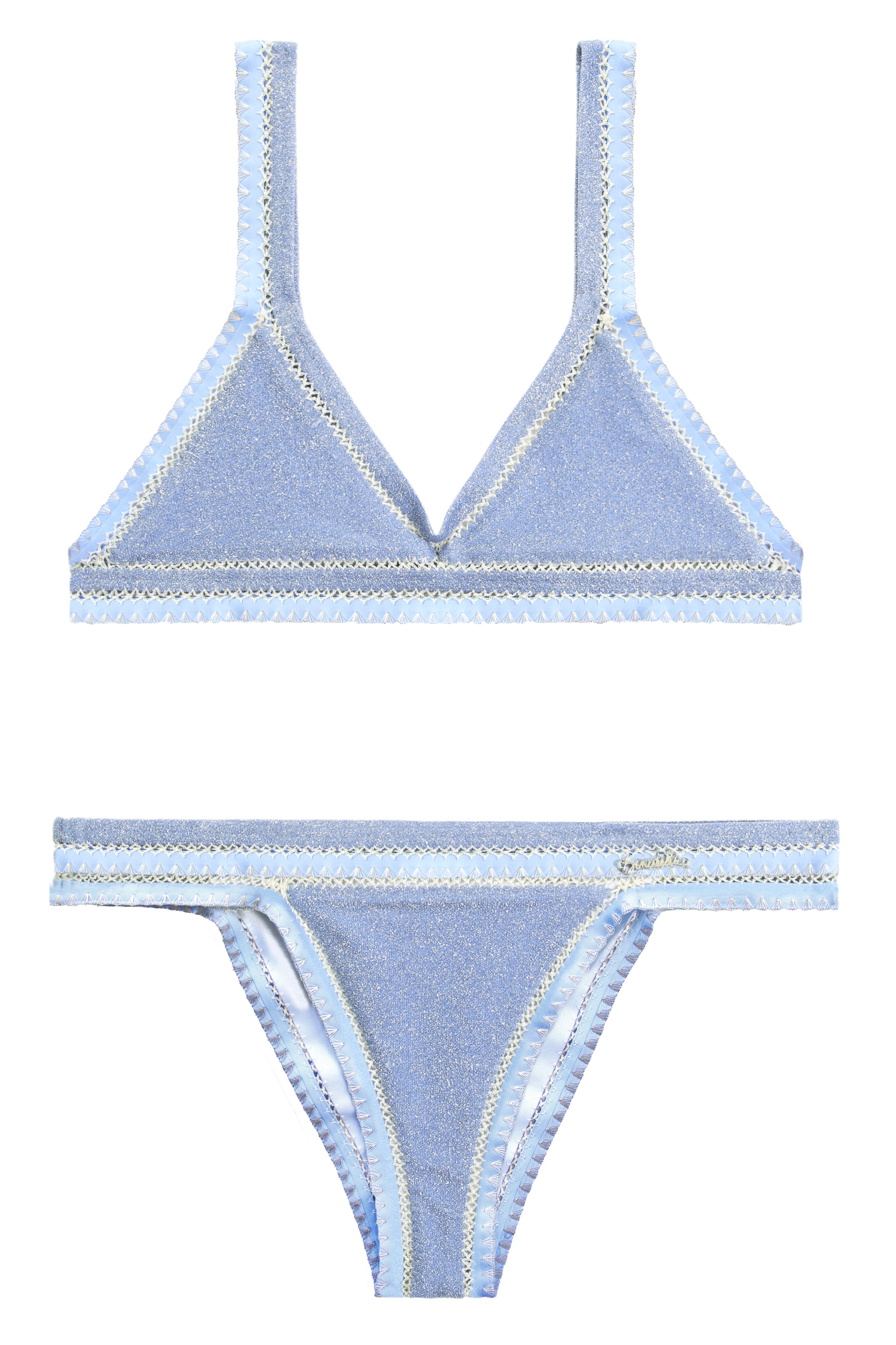 TRI STAR BOTTOM CELESTE